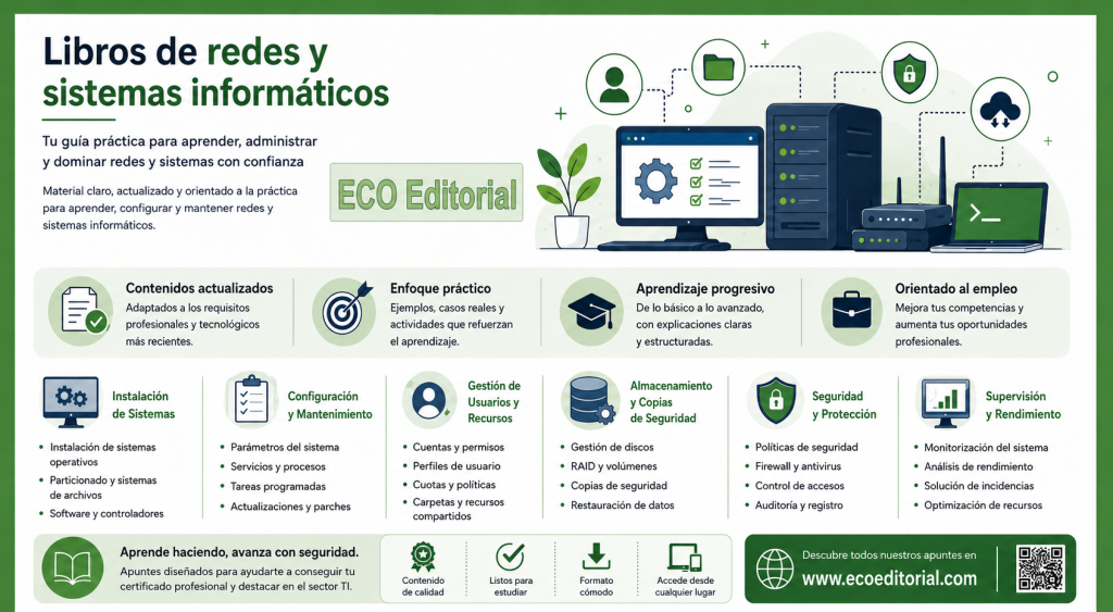 Libros de redes y sistemas informáticos
